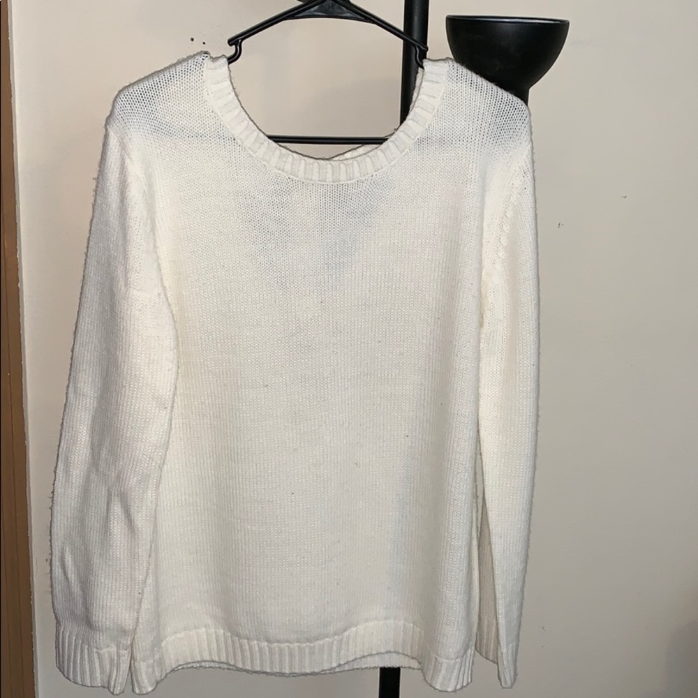 White sweater